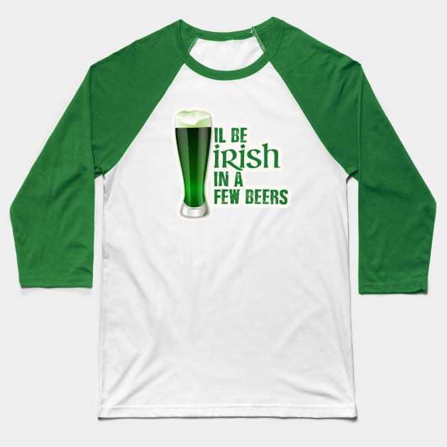 St Patricks day. Baseball T-Shirt by NineBlack